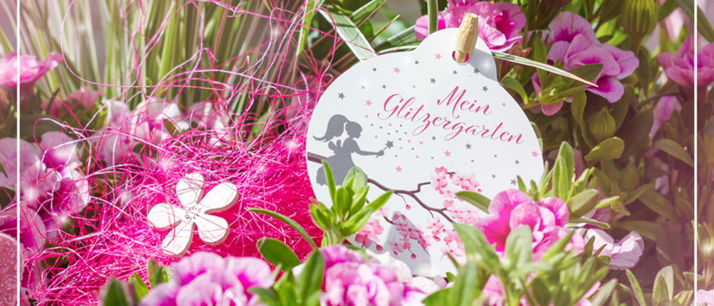 Sommerblumenpracht f&uuml;r den Glitzergarten