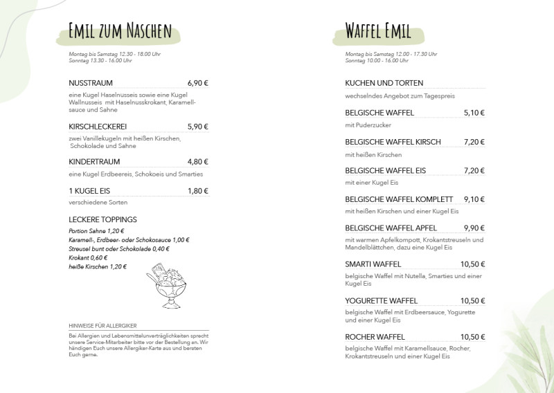 Rostock Gartencenter | Café Emil