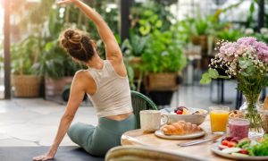 9 Uhr Pilates-Kurs und Fr&uuml;hst&uuml;ck