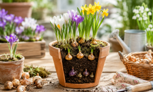 13 Uhr DIY Workshop Blumenzwiebeln schichtenweise pflanzen