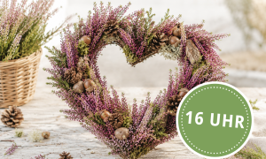 16 Uhr DIY-Workshop "Heideherz"