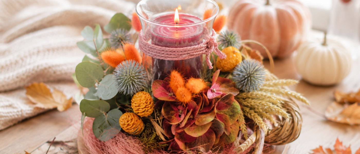 AUSGEBUCHT 13 Uhr DIY-Workshop herbstliche Windlichter