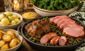 Gr&uuml;nkohlbuffet